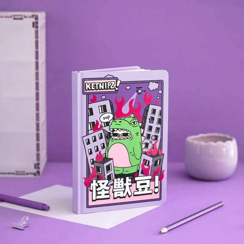 Ketnipz A5 jegyzetfüzet termékfotó