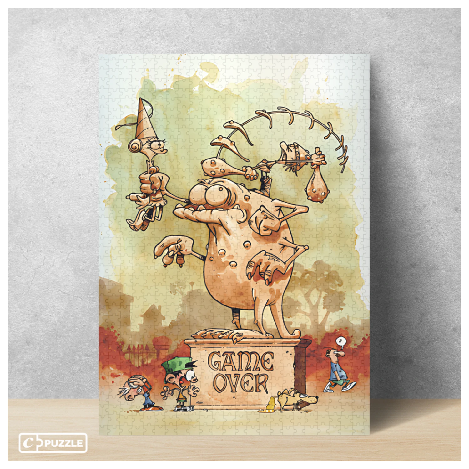 KID Paddle poszter + puzzle 1000 db termékfotó