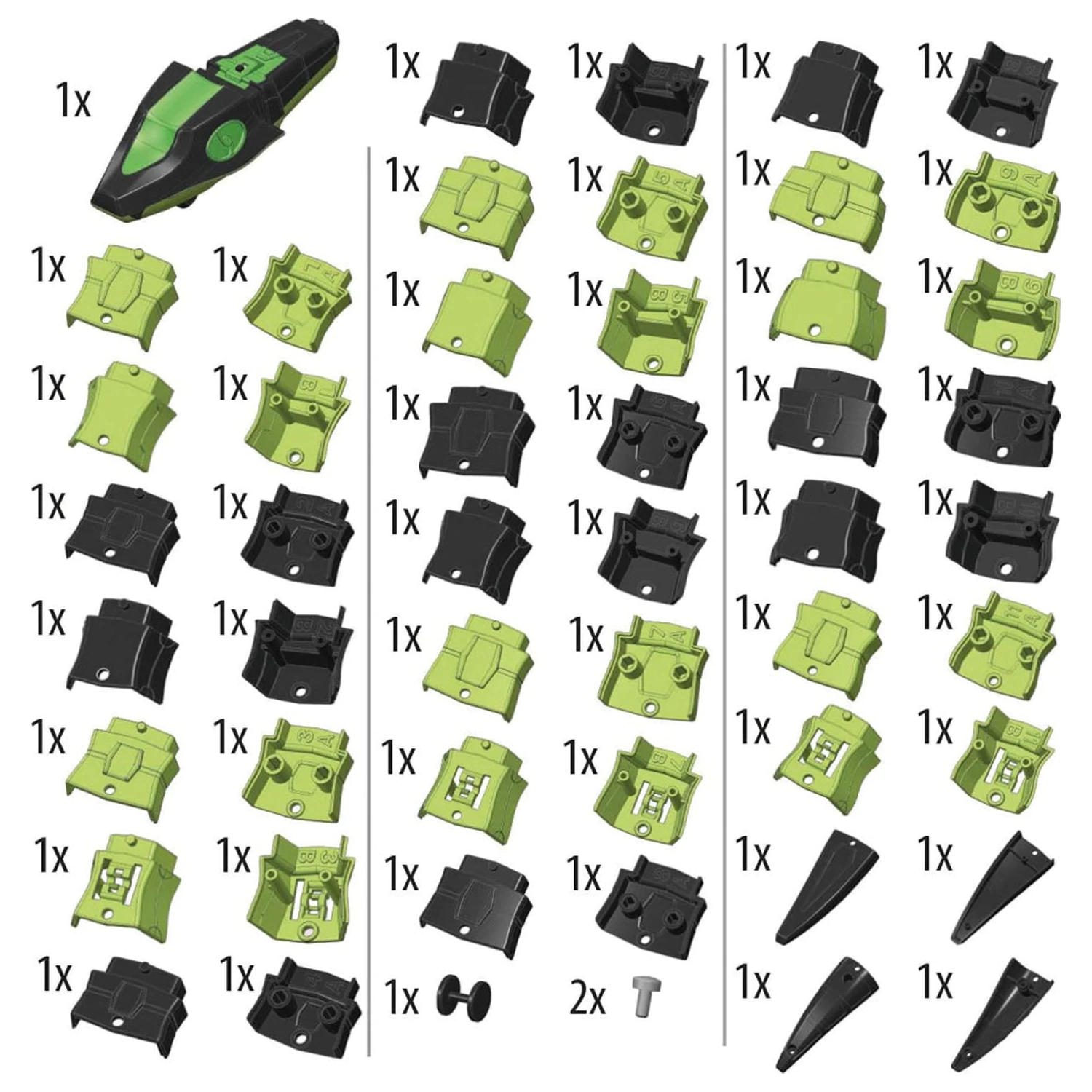 Kígyó Slither Bot építőjáték  termékfotó