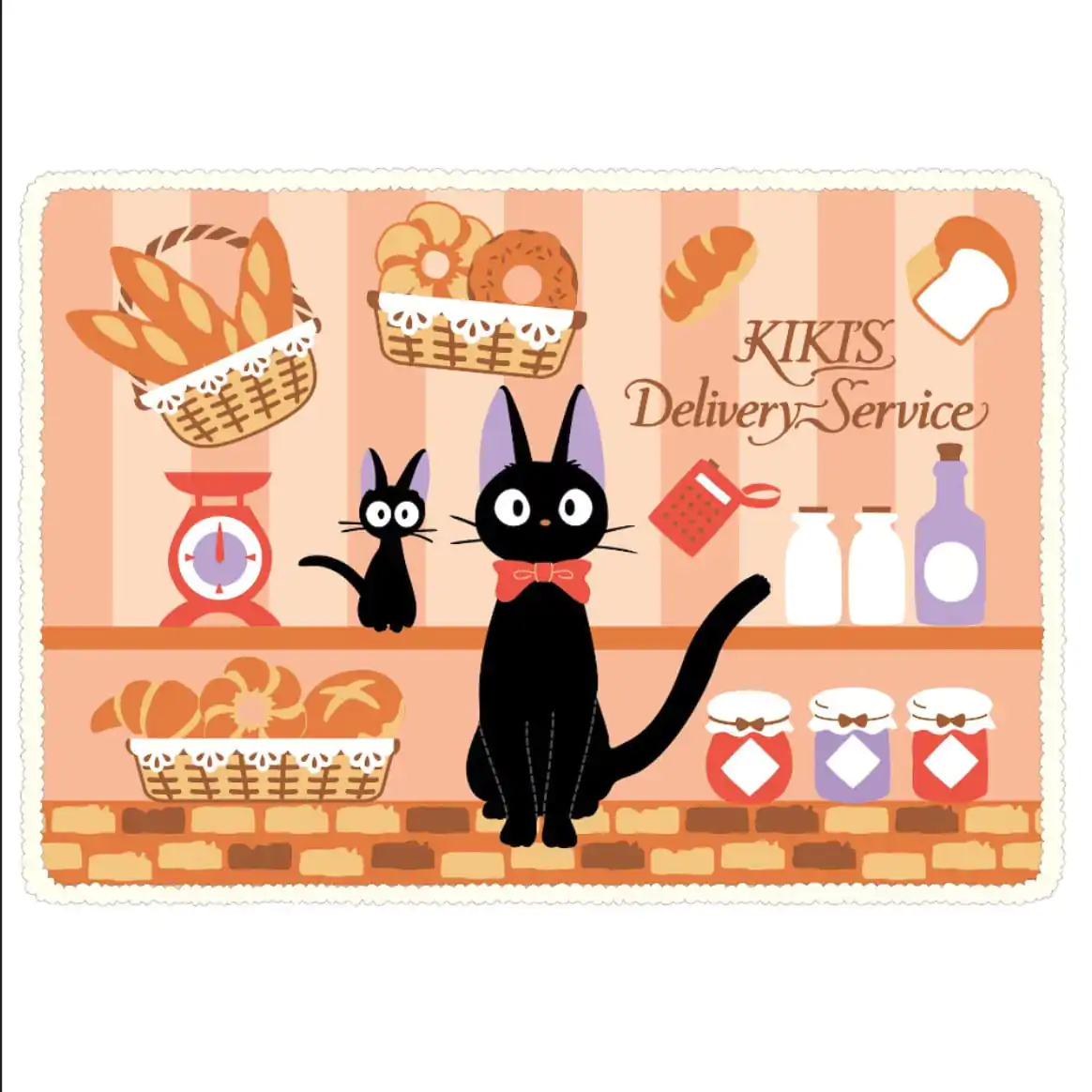 Kikis kleiner Lieferservice Decke Jiji's Bakery 70 x 100 cm termékfotó