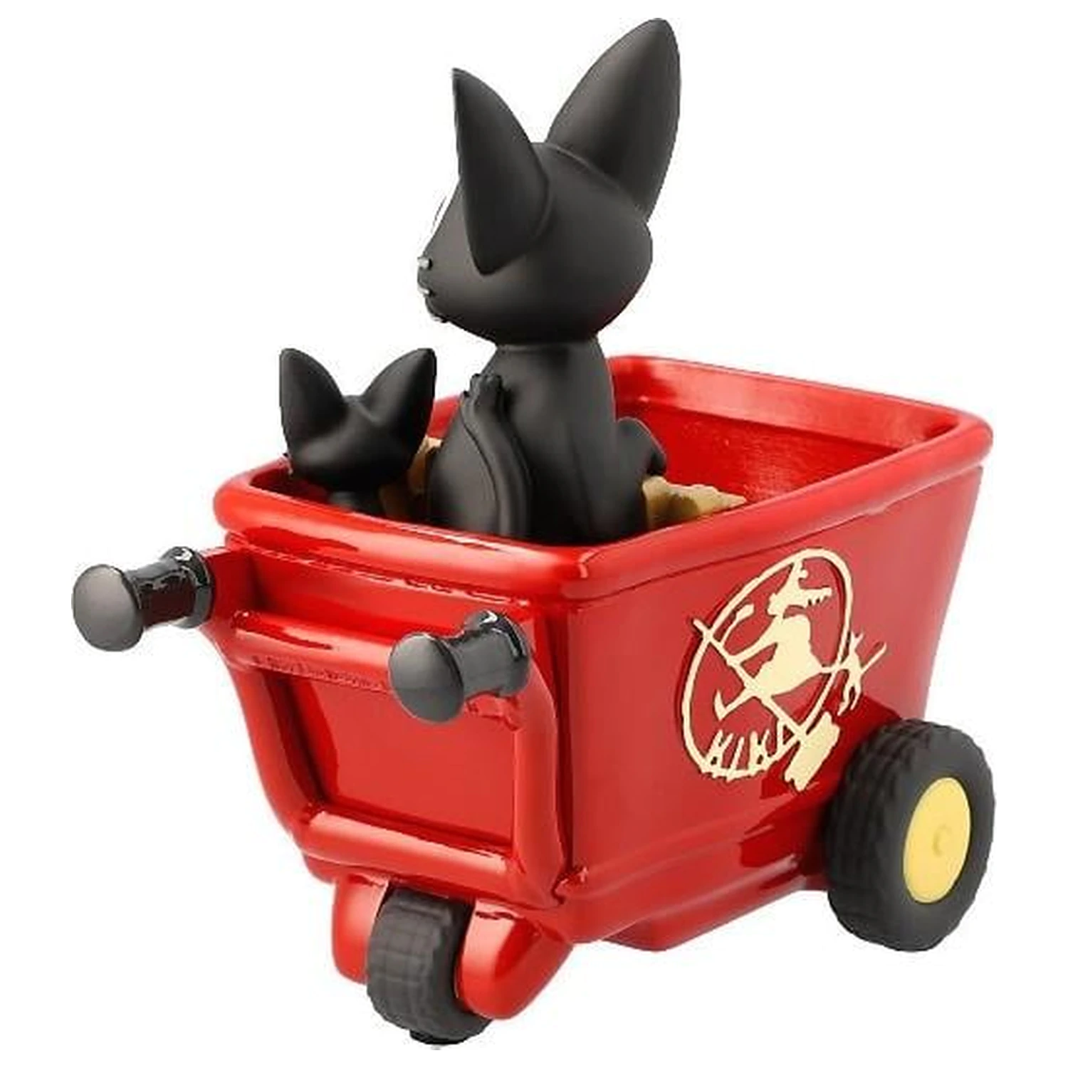Kiki's Delivery Service Jiji red cart virágcserép termékfotó