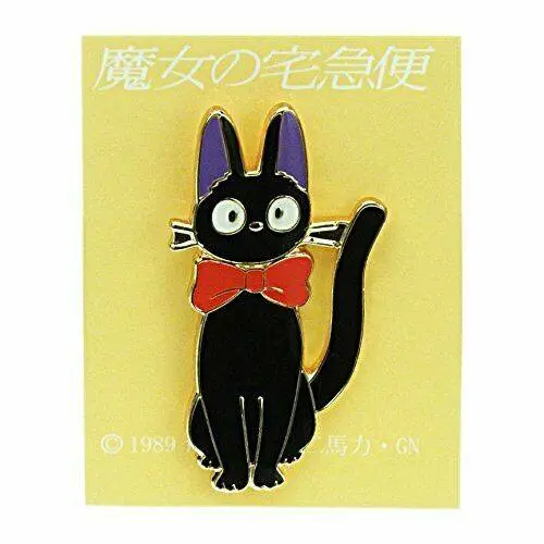 Kiki's Delivery Service Jiji Ribbon kitűző termékfotó