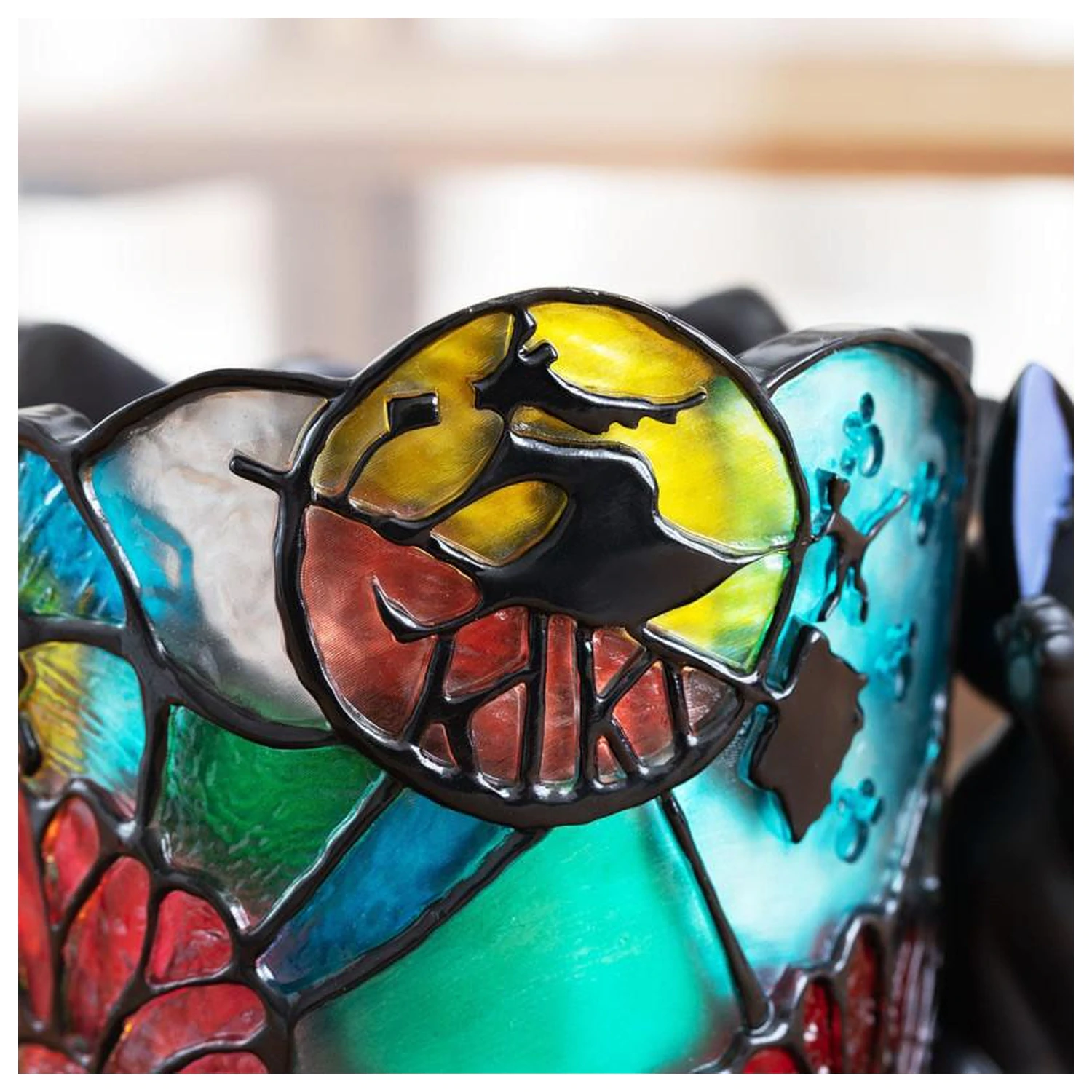 Kiki's Delivery Service Jiji Stained Planter Diorama bögre 18.5 cm termékfotó