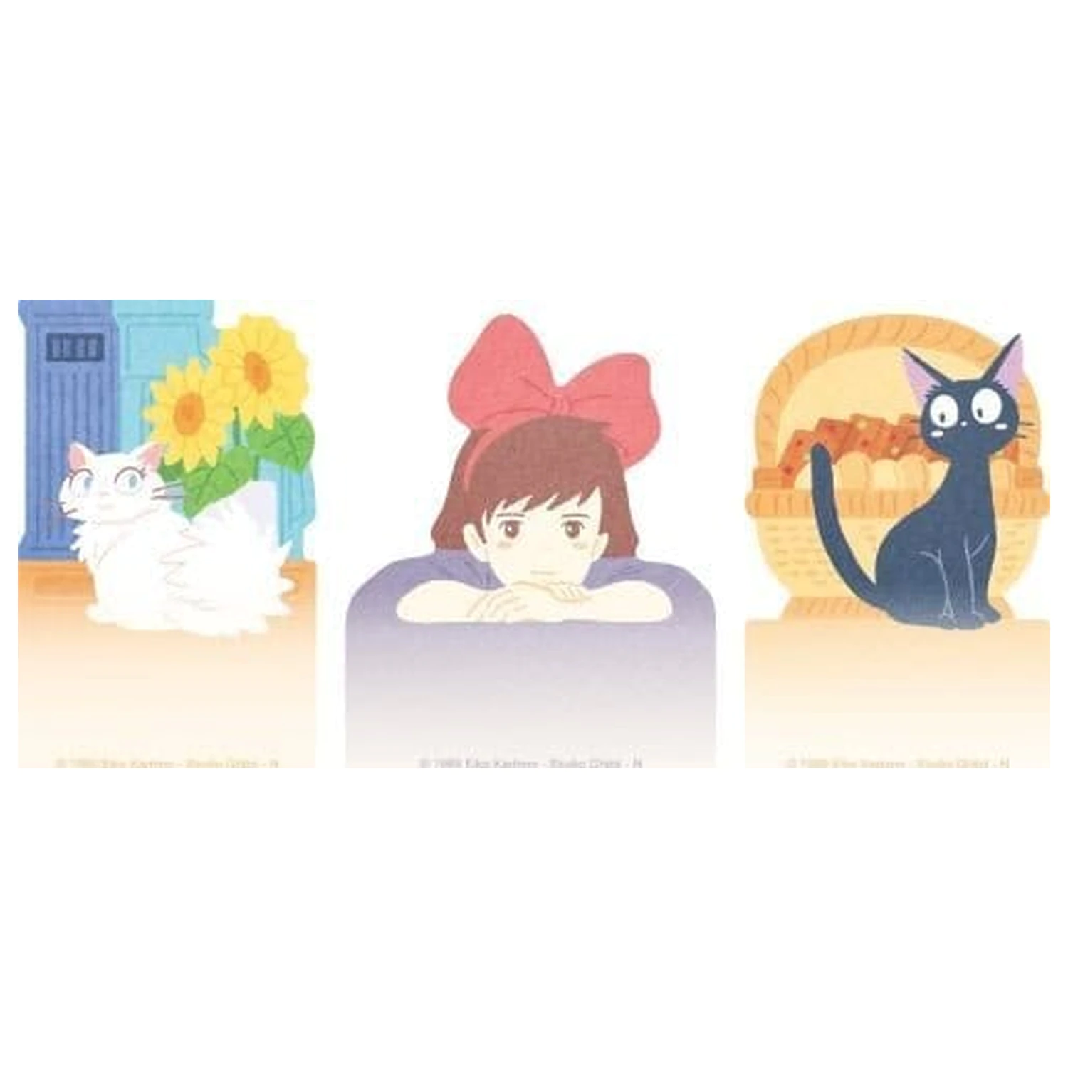 Kiki´s Delivery Service Kiki, Jiji & Licy jegyzettömb csomag termékfotó