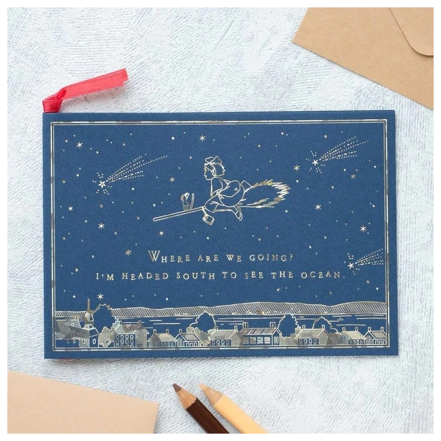 Kiki's Delivery Service üdvőzlőkártya termékfotó