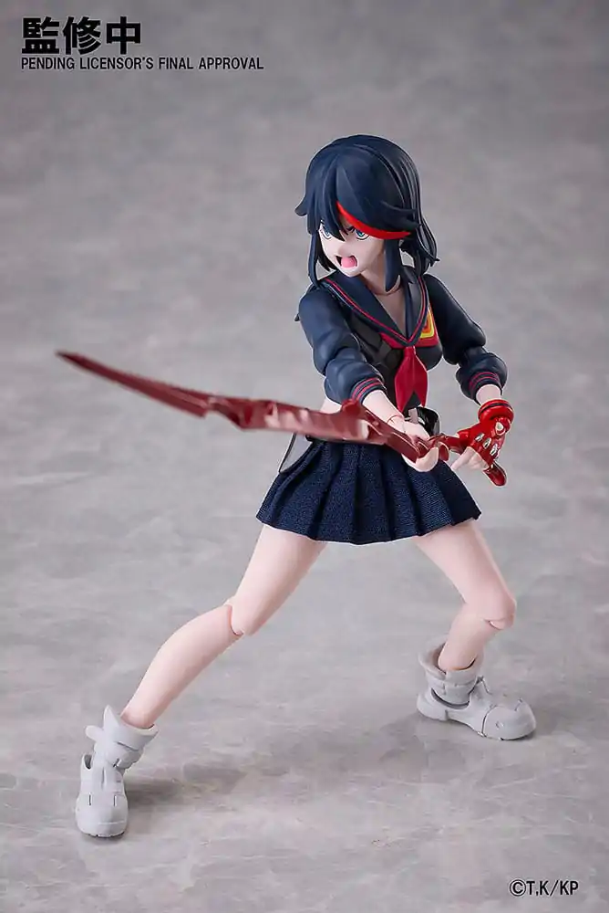 Kill la Kill BUZZmod 1/12 Ryuko Matoi akciófigura 14 cm termékfotó