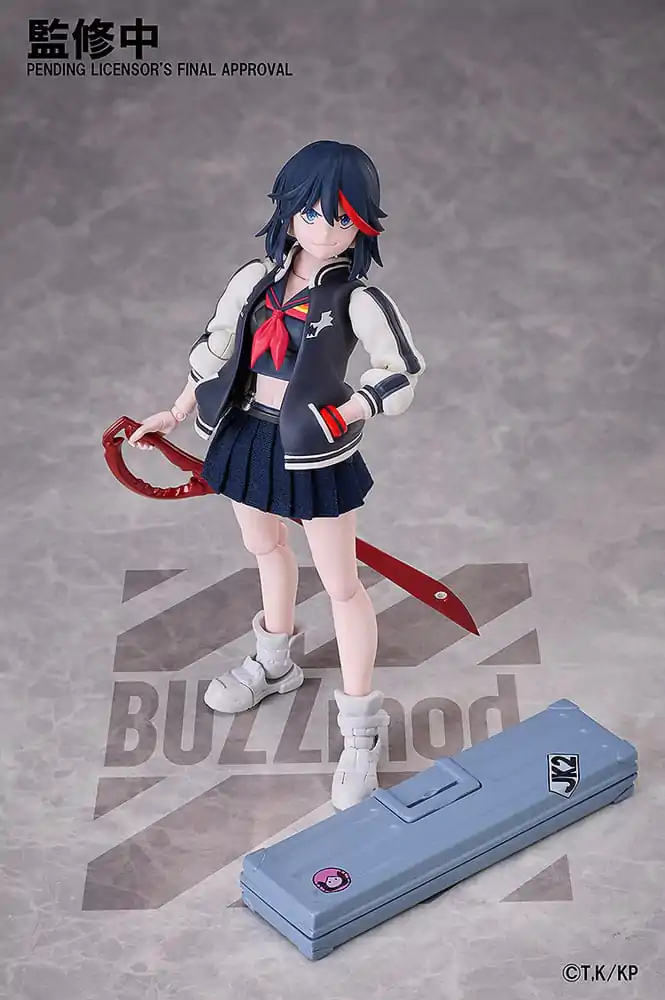 Kill la Kill BUZZmod 1/12 Ryuko Matoi akciófigura 14 cm termékfotó