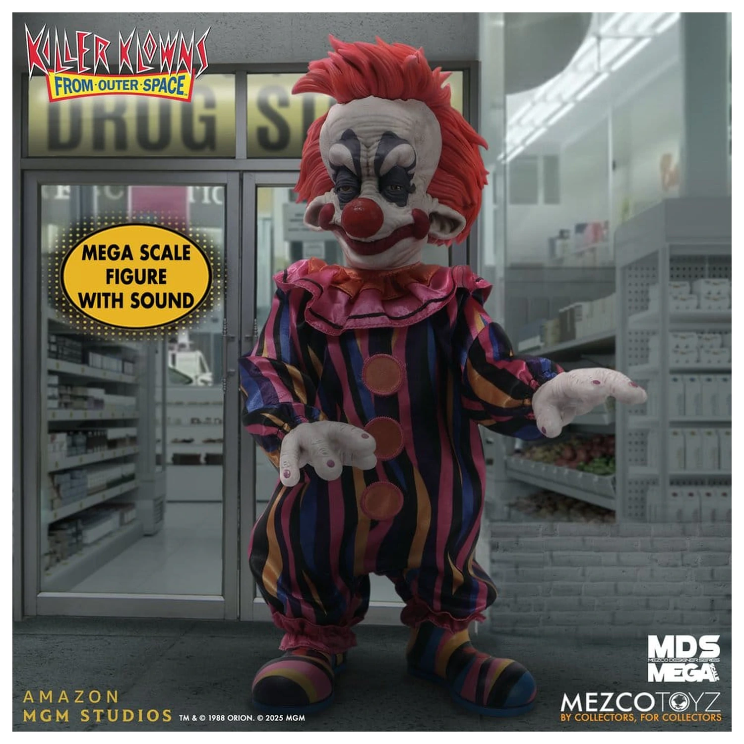 Killer Klowns from Outer Space MDS Mega Scale Doll Rudy 38 cm termékfotó