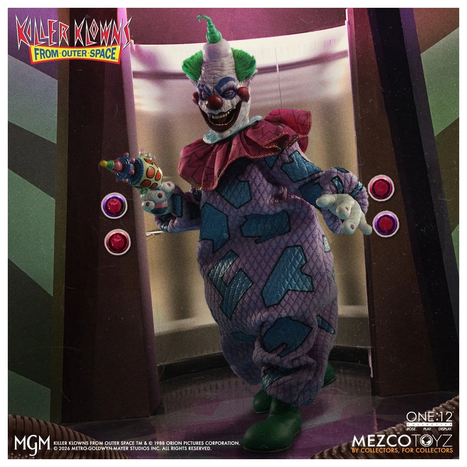 Killer Klowns From Outer Space One:12 Collective akciófigura 1/12 Jumbo 17 cm termékfotó
