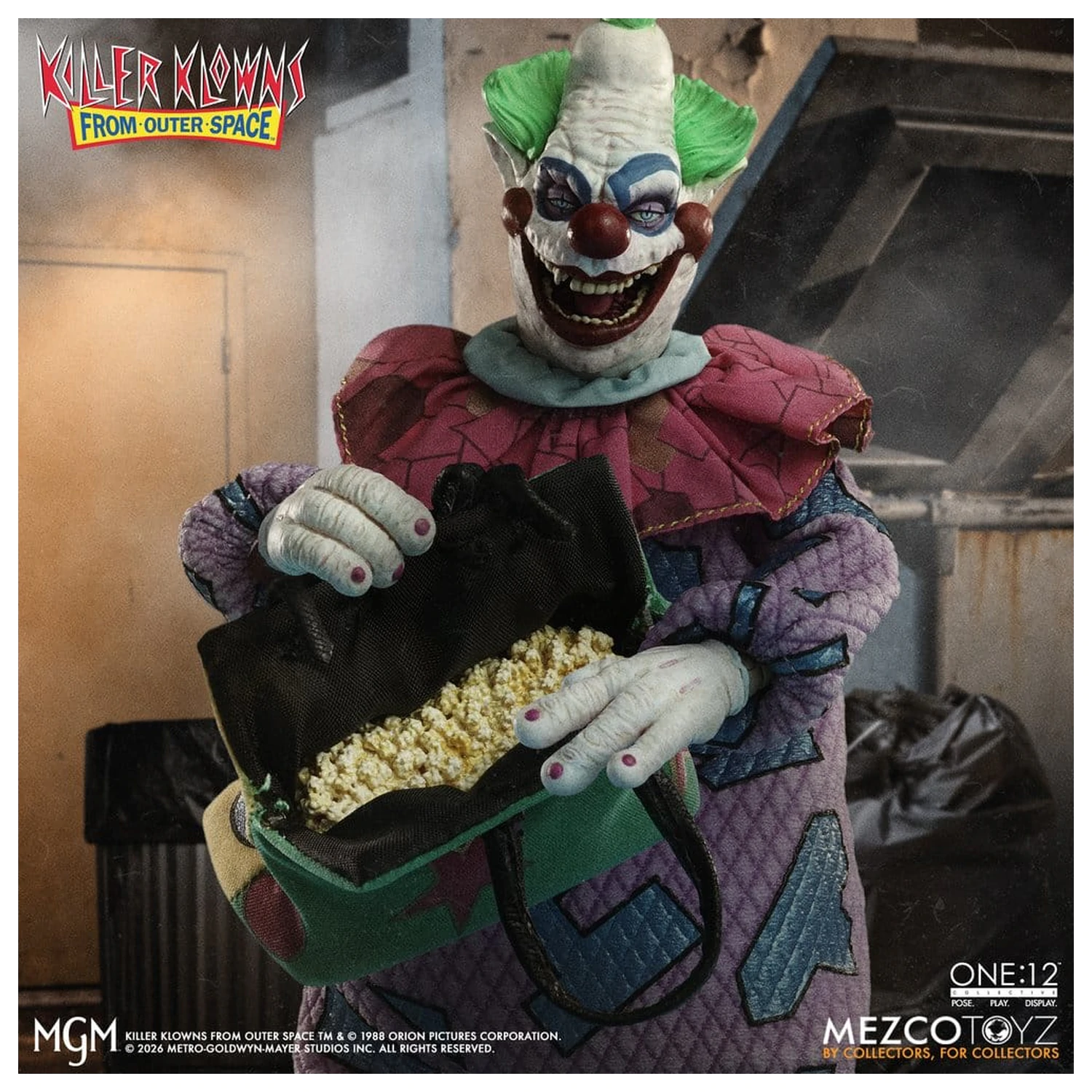 Killer Klowns From Outer Space One:12 Collective akciófigura 1/12 Jumbo 17 cm termékfotó