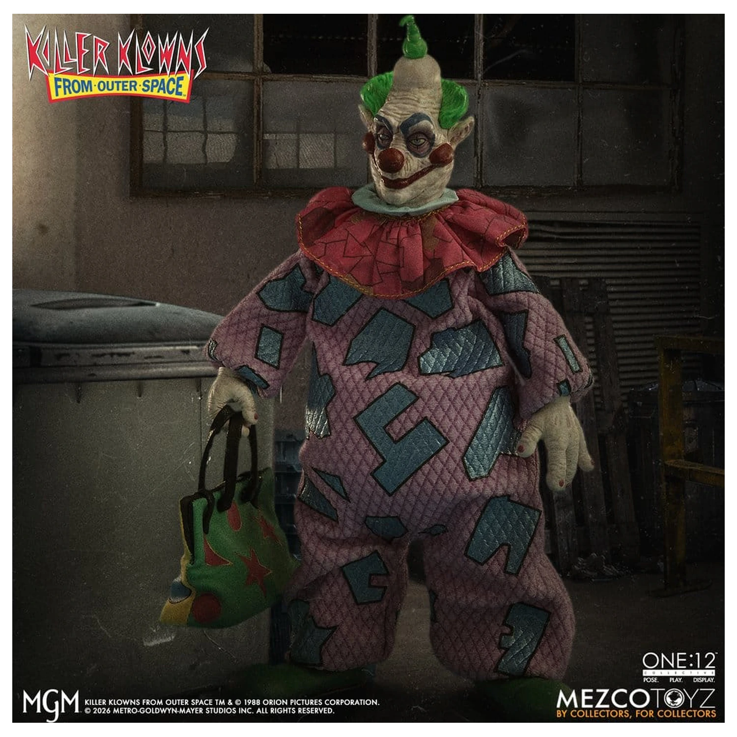 Killer Klowns From Outer Space One:12 Collective akciófigura 1/12 Jumbo 17 cm termékfotó
