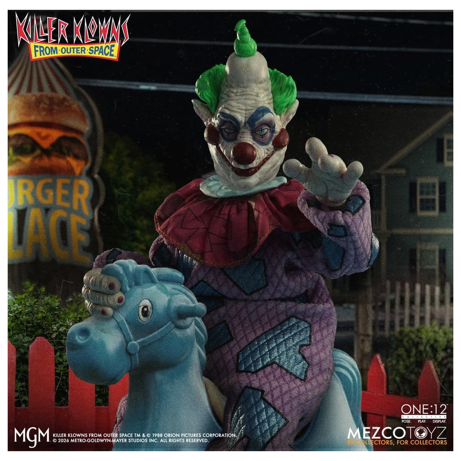 Killer Klowns From Outer Space One:12 Collective akciófigura 1/12 Jumbo 17 cm termékfotó