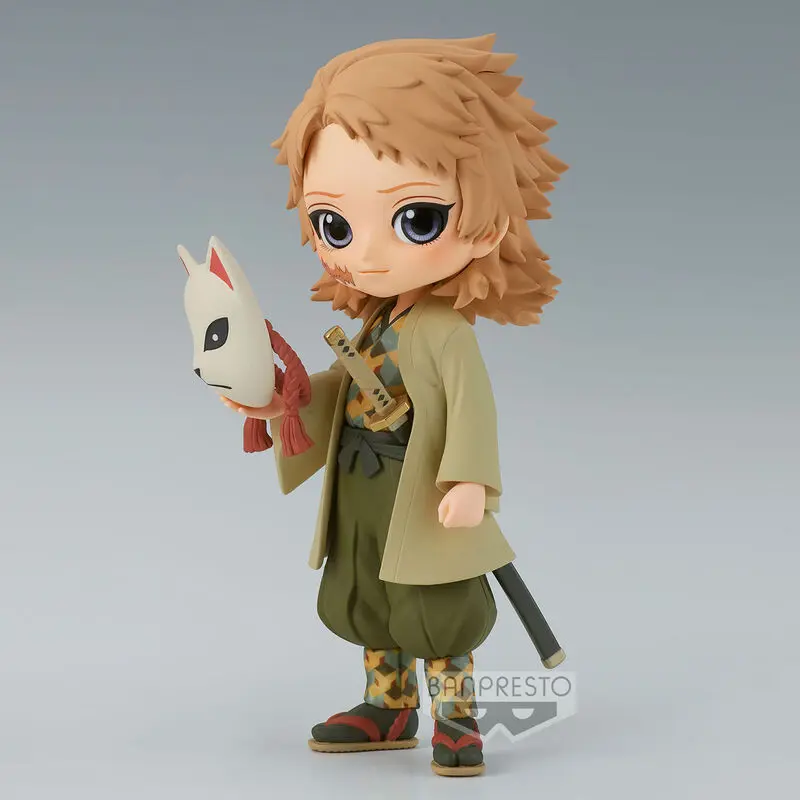 Demon Slayer Kimetsu No Yaiba Sabito Ver.B Q posket figura 14cm termékfotó