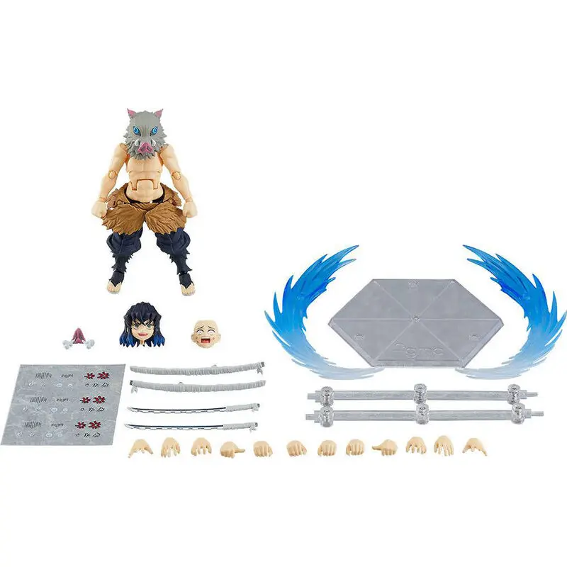 Demon Slayer Kimetsu No Yaiba DX Edition Inosuke Hashibira Figma figura 14cm termékfotó