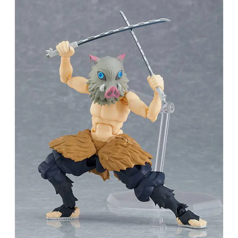 Demon Slayer Kimetsu No Yaiba DX Edition Inosuke Hashibira Figma figura 14cm termékfotó
