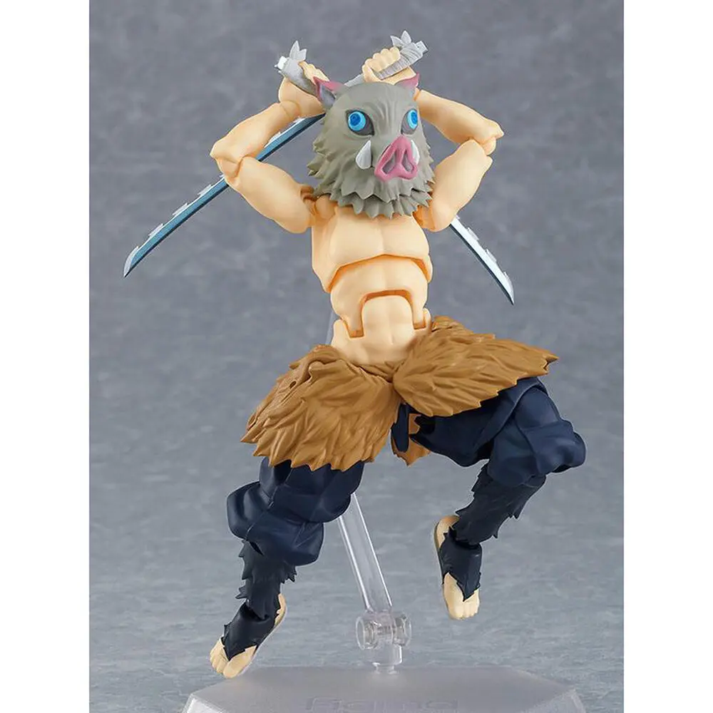 Demon Slayer Kimetsu No Yaiba Inosuke Hashibira Figma figura 14cm termékfotó