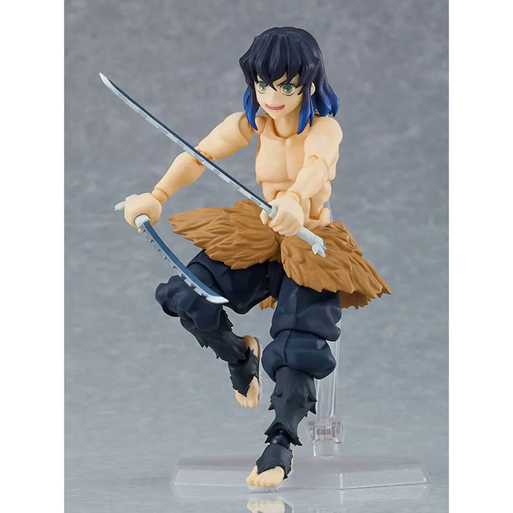 Demon Slayer Kimetsu No Yaiba Inosuke Hashibira Figma figura 14cm termékfotó