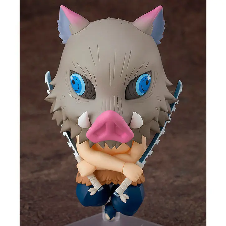 Kimetsu no Yaiba Demon Slayer Inosuke Hashibira Nendoroid figura 10cm termékfotó
