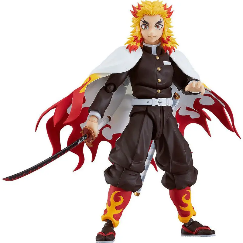 Demon Slayer Kimetsu No Yaiba Kyojuro Rengoku Figma figura 15cm (re-run) termékfotó