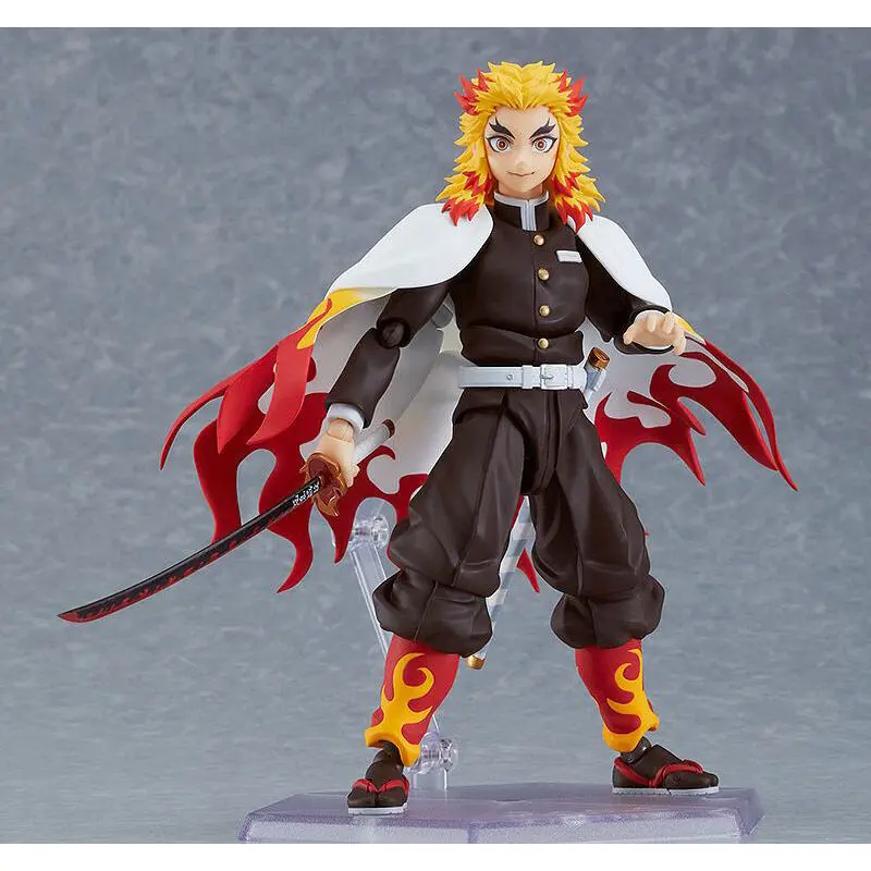 Demon Slayer Kimetsu No Yaiba Kyojuro Rengoku Figma figura 15cm (re-run) termékfotó