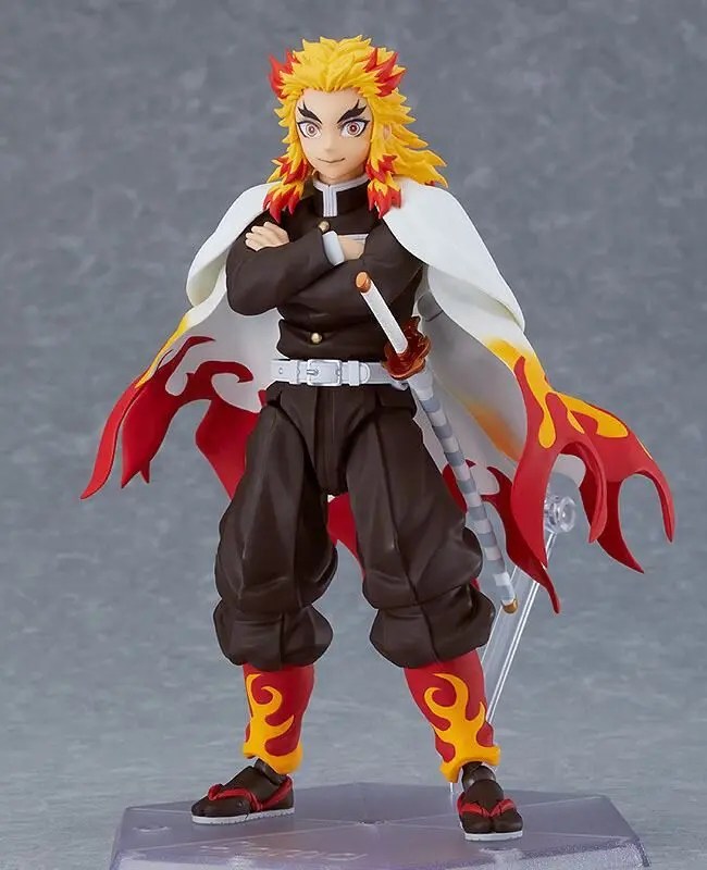 Demon Slayer Kimetsu No Yaiba Kyojuro Rengoku Figma figura 15cm (re-run) termékfotó