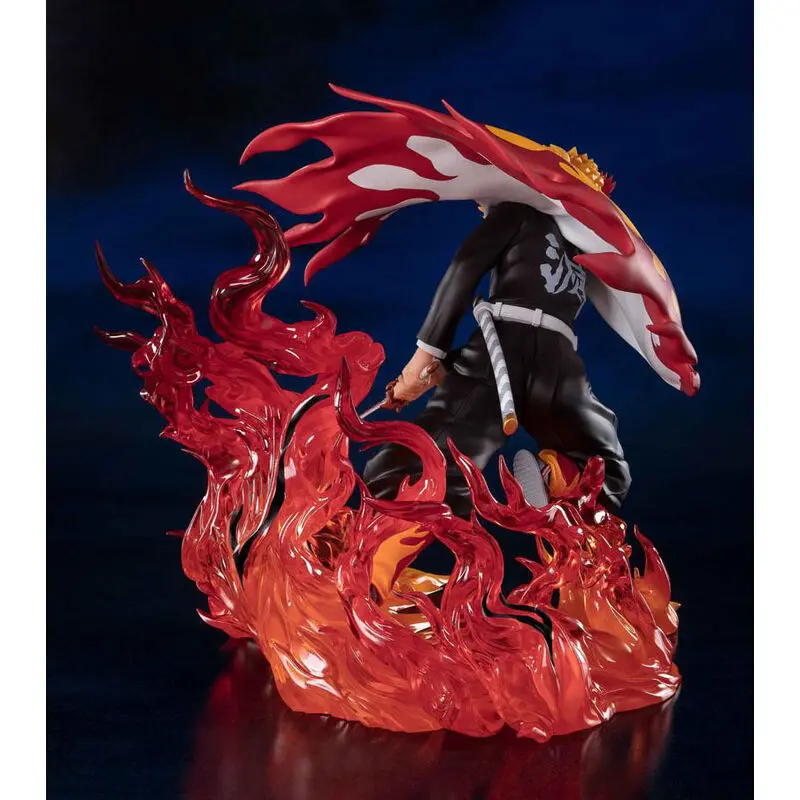 Demon Slayer Kimetsu No Yaiba Kyojuro Rengoku Flame Hashira figuarts zero figura 15cm termékfotó