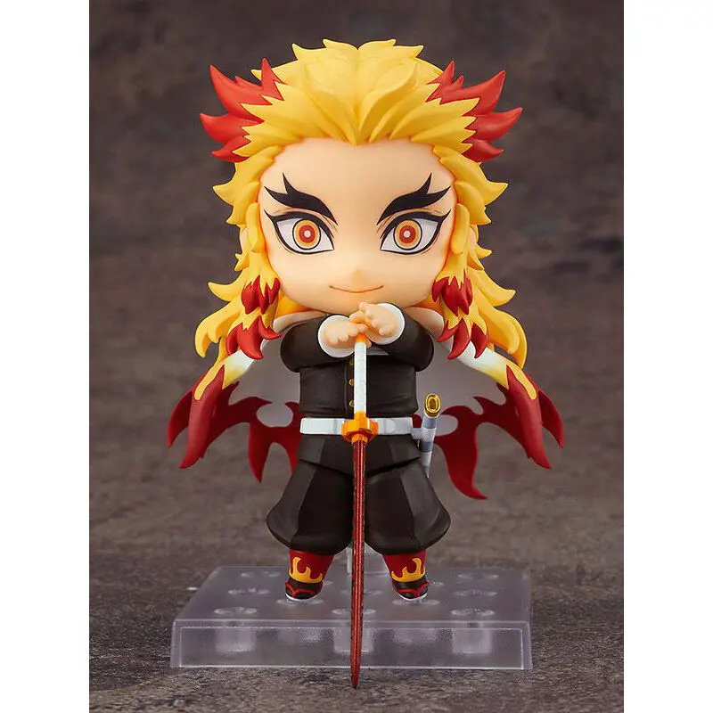 Demon Slayer Kimetsu No Yaiba Kyojuro Rengoku Nendoroid figura termékfotó