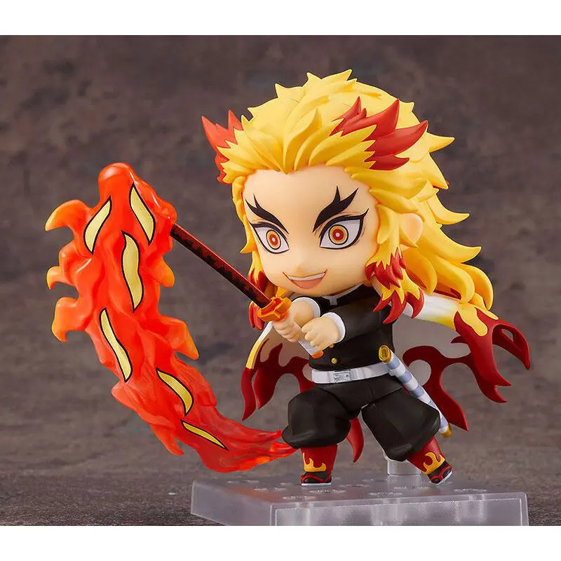 Demon Slayer Kimetsu No Yaiba Kyojuro Rengoku Nendoroid figura termékfotó