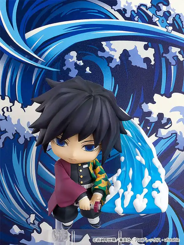 Kimetsu no Yaiba: Demon Slayer Nendoroid akciófigura Giyu Tomioka 10 cm  termékfotó
