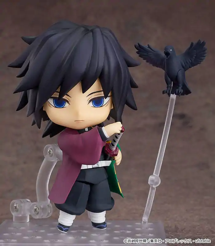 Kimetsu no Yaiba: Demon Slayer Nendoroid akciófigura Giyu Tomioka 10 cm  termékfotó