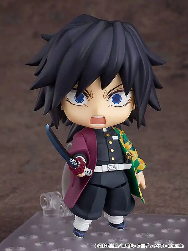 Kimetsu no Yaiba: Demon Slayer Nendoroid akciófigura Giyu Tomioka 10 cm  termékfotó