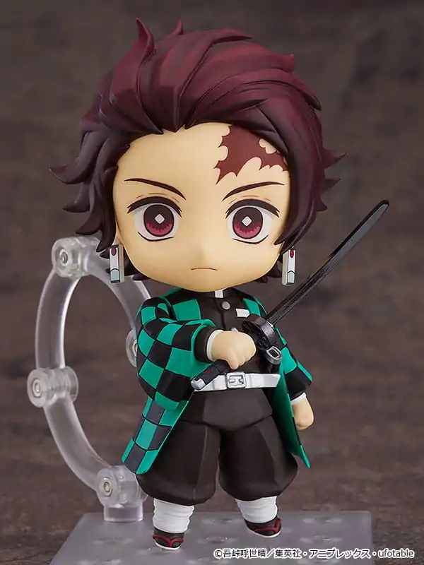 Kimetsu no Yaiba: Demon Slayer Nendoroid akciófigura Tanjiro Kamado 10 cm termékfotó
