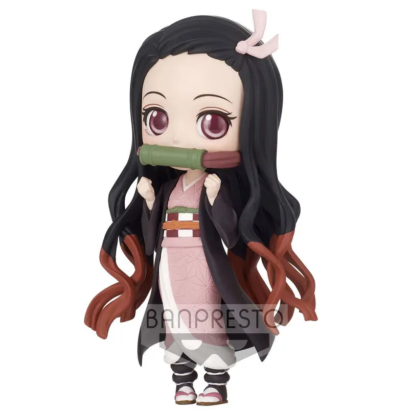 Demon Slayer Kimetsu No Yaiba Nezuko Kamado 2 Q posket 14cm termékfotó