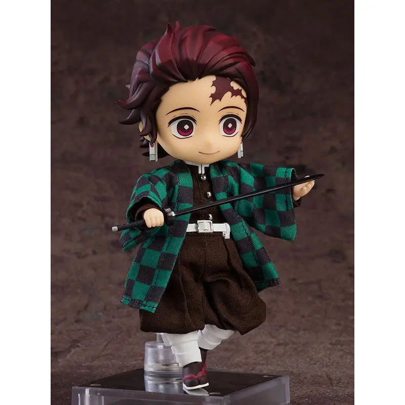 Demon Slayer Kimetsu No Yaiba Tanjiro Kamado Nendoroid figura 14cm termékfotó