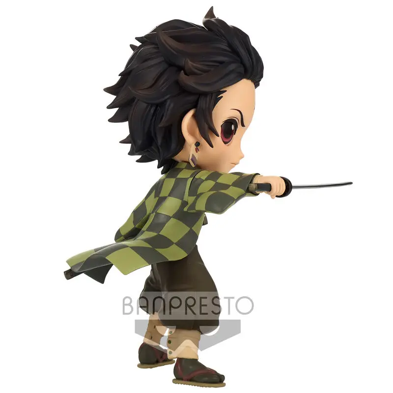 Kimetsu No Yaiba Demon Slayer Tanjiro Kamado Q posket figura 14cm termékfotó