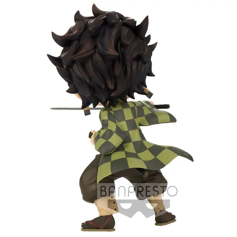 Kimetsu No Yaiba Demon Slayer Tanjiro Kamado Q posket figura 14cm termékfotó