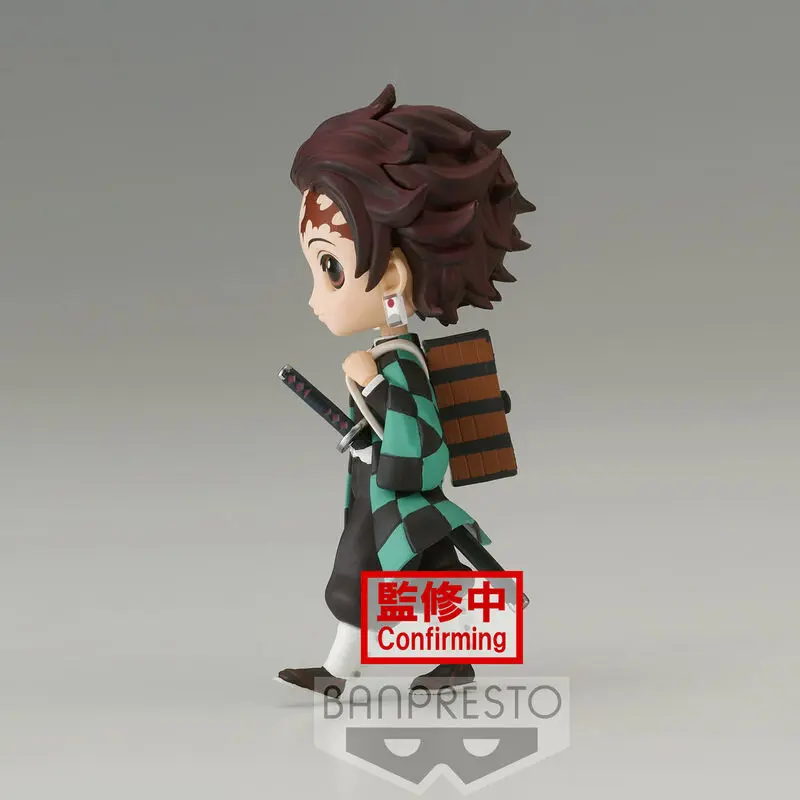 Demon Slayer Kimetsu No Yaiba Tanjiro Kamado Q posket petit figura 7cm termékfotó