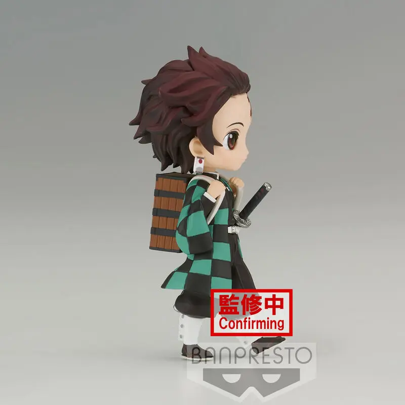 Demon Slayer Kimetsu No Yaiba Tanjiro Kamado Q posket petit figura 7cm termékfotó