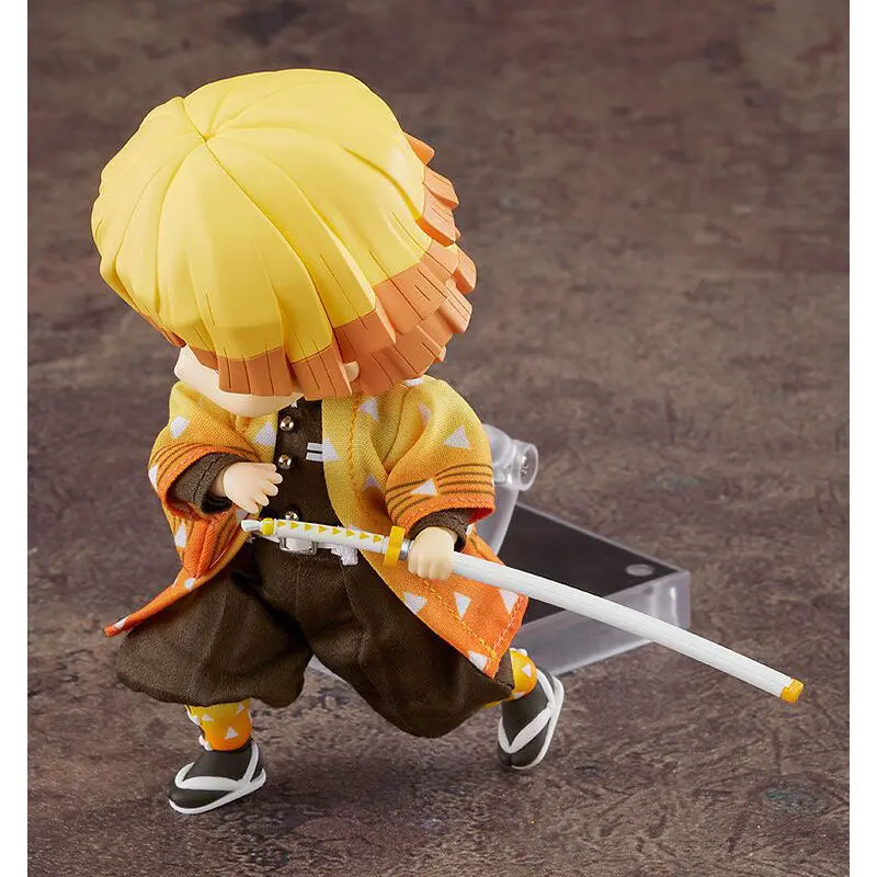 Demon Slayer Kimetsu No Yaiba Zenitsu Agatsuma Nendoroid Doll figura 14cm termékfotó