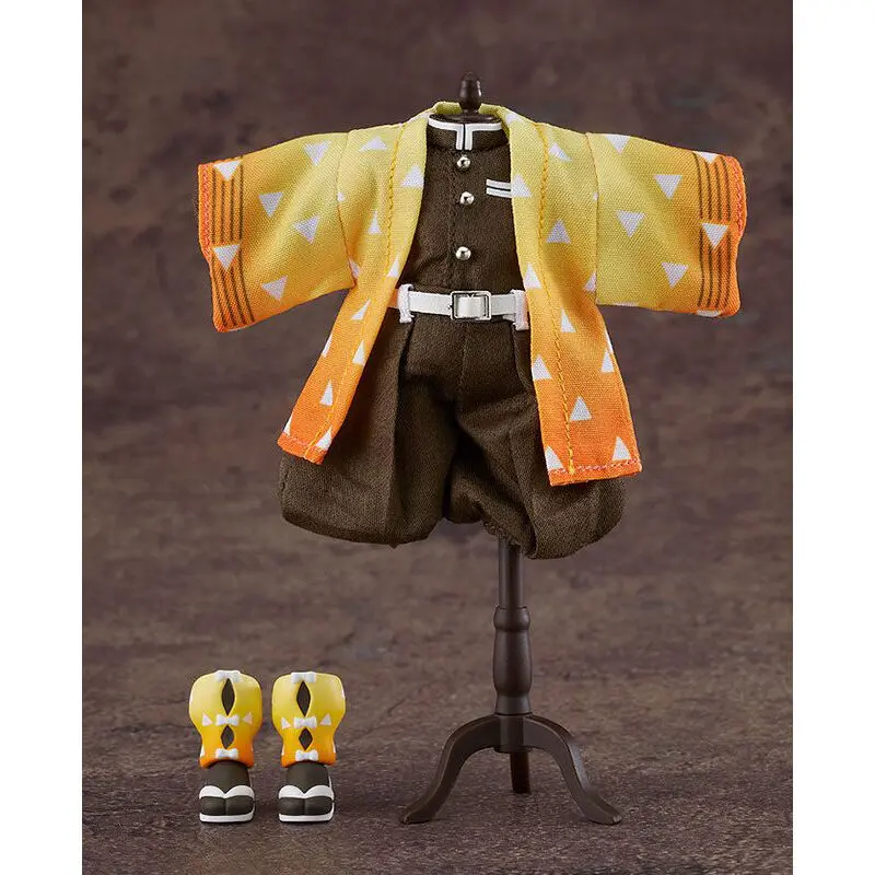 Demon Slayer Kimetsu No Yaiba Zenitsu Agatsuma Nendoroid Doll figura 14cm termékfotó