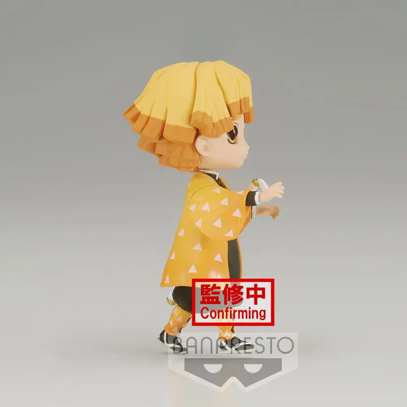 Demon Slayer Kimetsu No Yaiba Zenitsu Agatsuma Q posket petit figura 7cm termékfotó