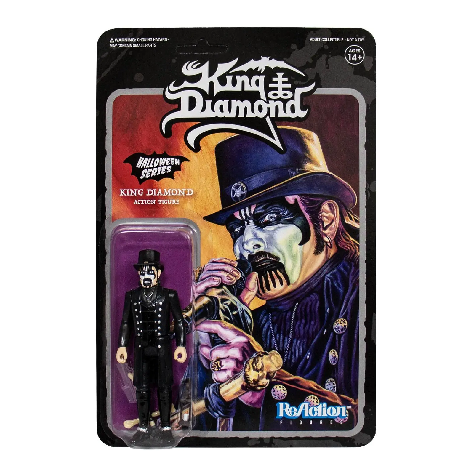 King Diamond ReAction Top sapka akciófigura 10 cm termékfotó