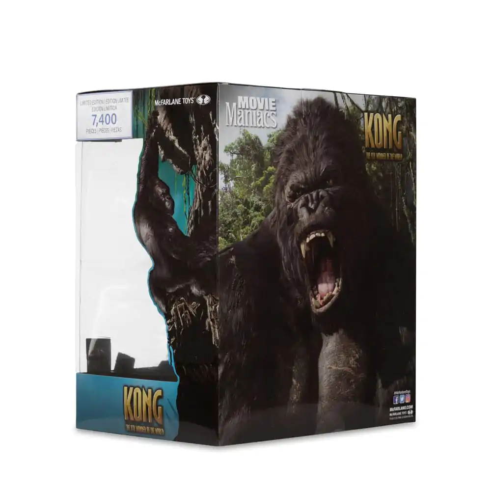 King Kong (2005) Movie Maniacs Kong PVC szobor figura 17 cm termékfotó