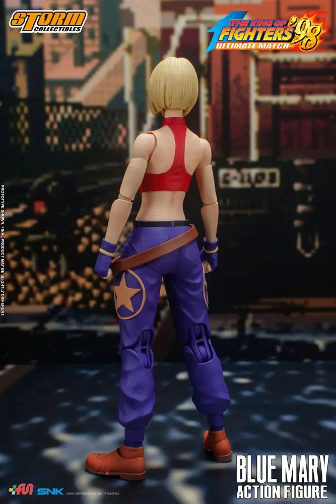 King of Fighters '98: Ultimate Match 1/12 Blue Mary akciófigura 17 cm termékfotó