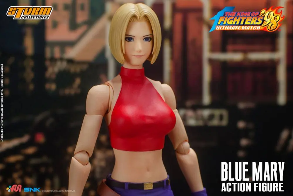 King of Fighters '98: Ultimate Match 1/12 Blue Mary akciófigura 17 cm termékfotó