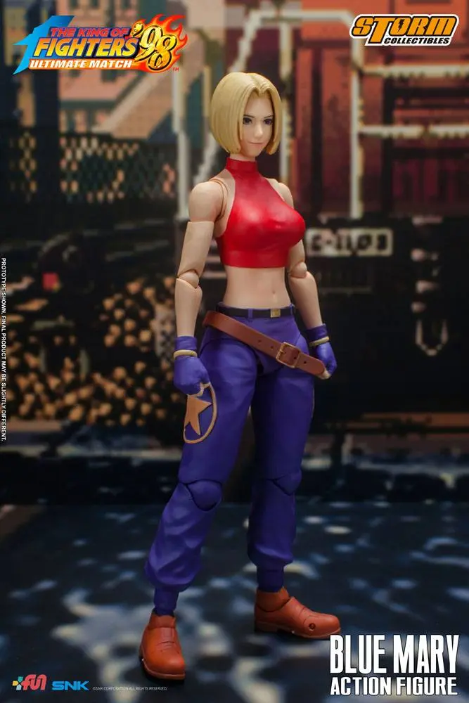 King of Fighters '98: Ultimate Match 1/12 Blue Mary akciófigura 17 cm termékfotó
