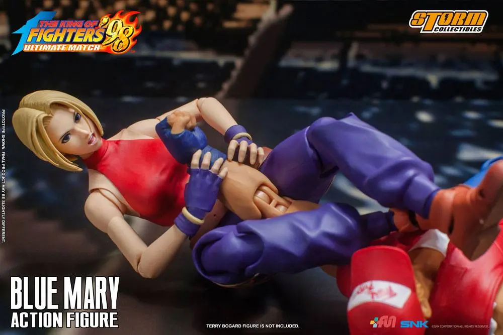 King of Fighters '98: Ultimate Match 1/12 Blue Mary akciófigura 17 cm termékfotó