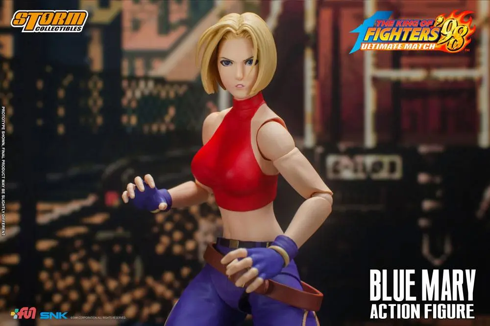 King of Fighters '98: Ultimate Match 1/12 Blue Mary akciófigura 17 cm termékfotó