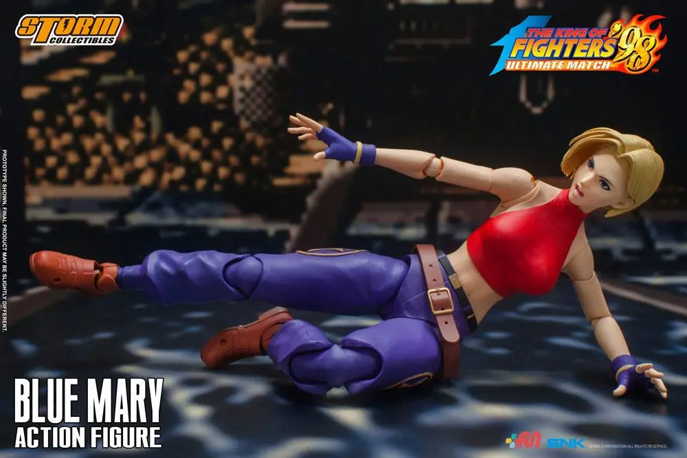 King of Fighters '98: Ultimate Match 1/12 Blue Mary akciófigura 17 cm termékfotó