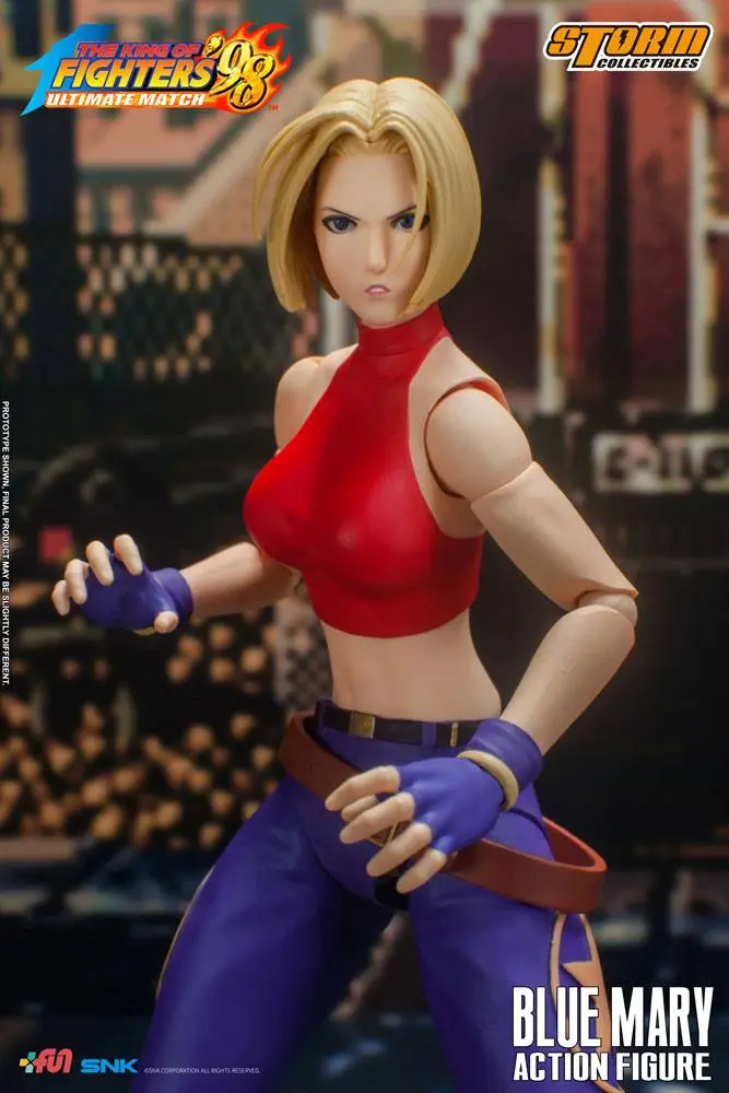 King of Fighters '98: Ultimate Match 1/12 Blue Mary akciófigura 17 cm termékfotó